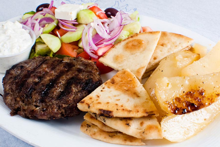Stamna Greek Taverna Bifteki
